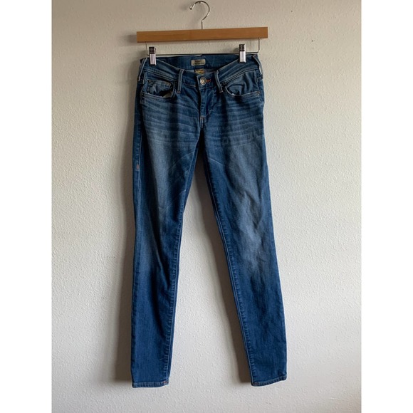 True Religion "Casey Low Rise Super Skinny" Jeans Size‎ 24 - Picture 1 of 4